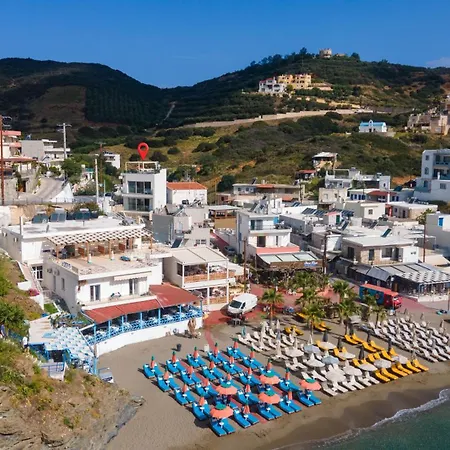 Iris, Beachfront, With Jacuzzi, Up To 9 Guests, Mpali Beach, Rethymno! *
